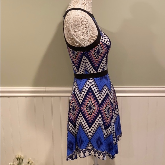 Yumi Kim Silk Sleeveless Fit and Flare Mini Dress - Picture 5 of 8